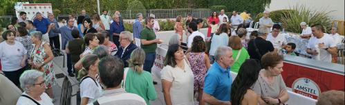 Imagen de la jornada de convivencia de la gala vecinal de San Blas en 2025