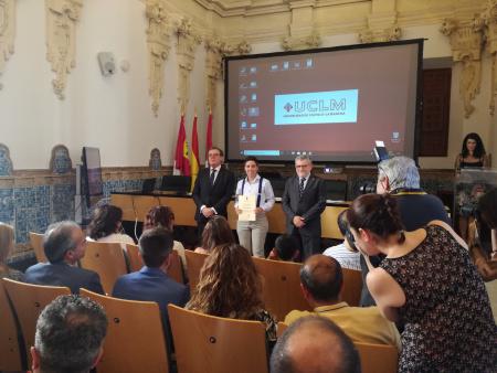 Samuel de la Torre recibió el reconocimiento en Toledo