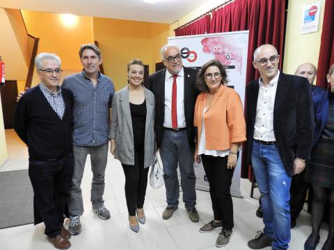 Nieva y la alcaldesa de Ciudad Real junto a ponentes y responsables de la Escuela de Ciudadanos