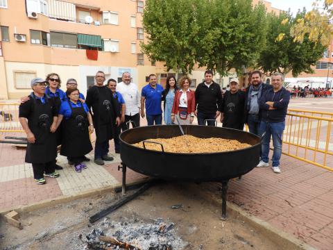 Migas en el barrio Nuevo Manzanares