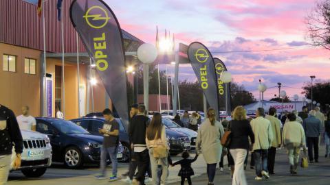 Entrada al Salón del Automóvil en su edición de 2017