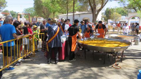 La paella popular volvió a ser un éxito