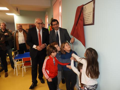 Inauguración de la ludoteca municipal en el barrio de la Divina Pastora