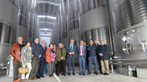 Visita del consejero de Agricultura a la Cooperativa 'Jesús del Perdón'