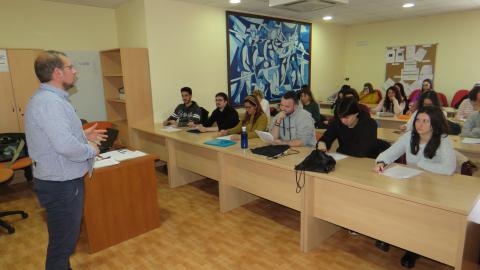 Alumnado del programa PICE de Manzanares en el módulo de empleabilidad