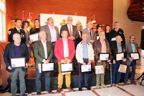 Autoridades y homenajeados