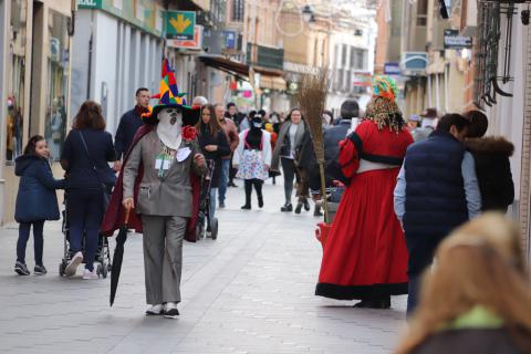 Calle Empedrada durante el Día del Mascarón