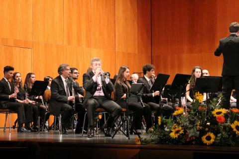 José Cháfer durante el concierto de Primavera