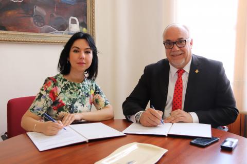 Firma del convenio