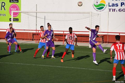 Jugada del partido disputado en Las Pedroñeras