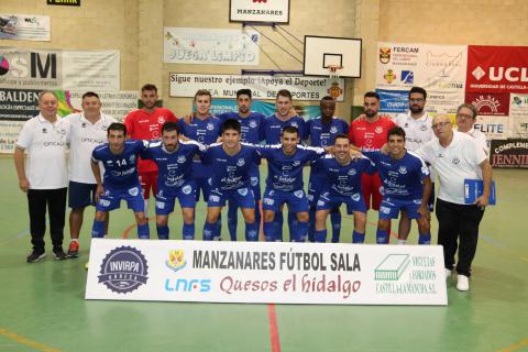 Plantilla 2019/20 del Manzanares FS Quesos El Hidalgo