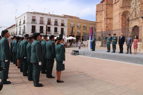 Manzanares celebra el Día de la Hispanidad junto a la Guardia Civil