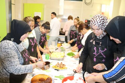 Participantes durante el curso