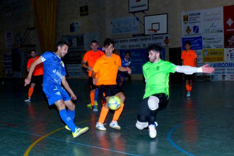 Kiki jugó ante el Móstoles su partido número 100 en LNFS con el Manzanares