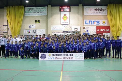 Presentación de las escuelas deportivas de fútbol sala