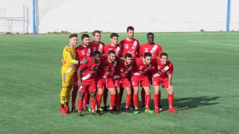 Once inicial del Manzanares CF en Almodóvar del Campo