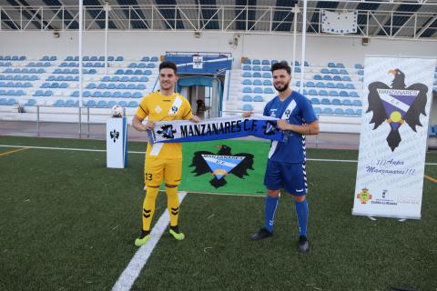 Nico y Pablo de Haro en su presentación en el José Camacho