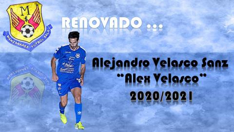 Álex Velasco renueva con el Manzanares FS