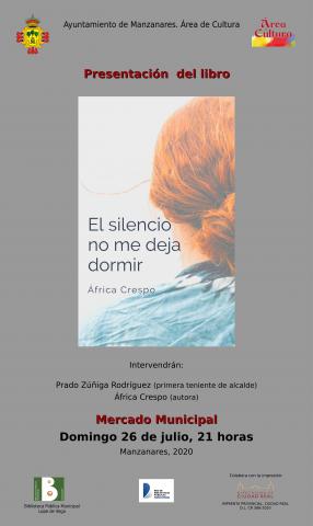 Fechas nuevas de la presentación de 'El silencio no me deja dormir'