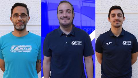 Entrenadores del BM Manzanares para la temporada 2020-21