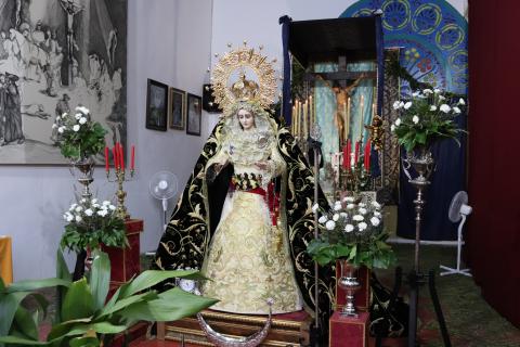 Retirada del luto oficial de la Santísima Virgen de los Dolores