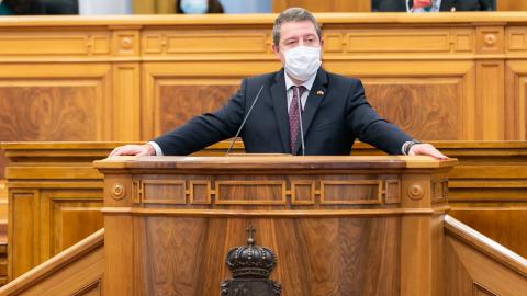 Emiliano García-Page en el Debate sobre el Estado de la Región