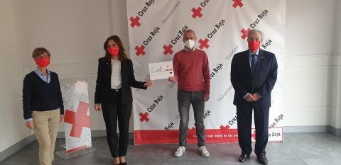 El Circuito de Carreras entrega a Cruz Roja la recaudación de su ‘Reto 2020’