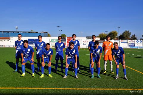 Manzanares CF juvenil en foto de archivo de la pretemporada