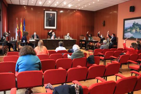 Votación a favor del presupuesto de 2021 por PSOE y UCIN