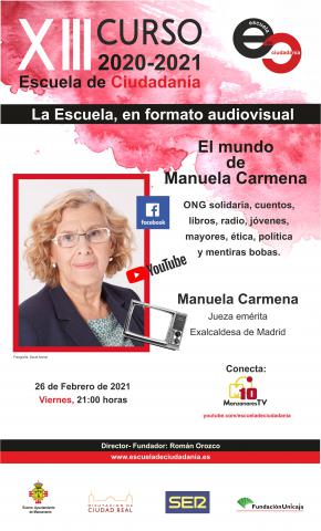 Cartel anunciador de la actividad