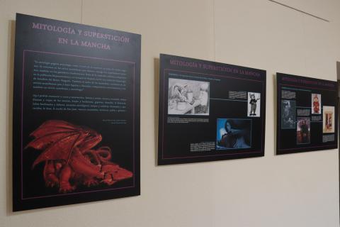 Inauguración de la exposición 'Mitología y superstición en la Mancha'