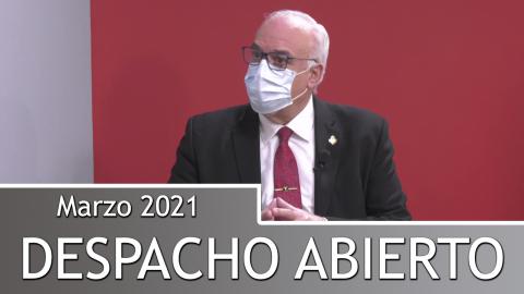 Este viernes abordamos con el alcalde la actualidad local en Despacho Abierto