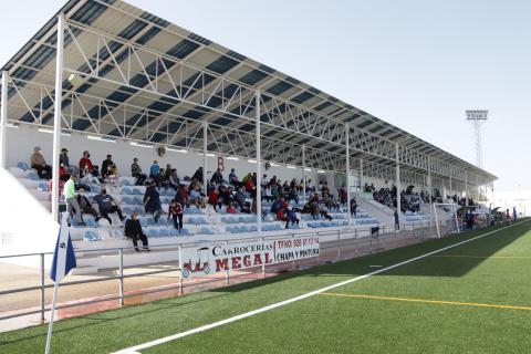 Grada del José Camacho el pasado domingo