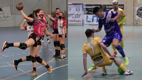 Handball Femenino y Manzanares FS
