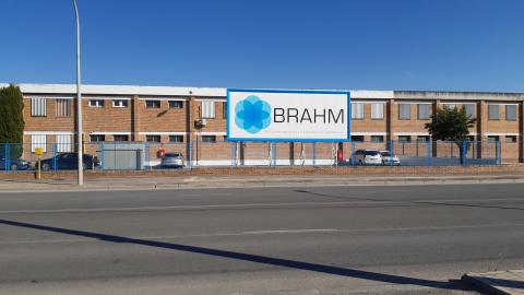 Exterior de la fábrica Brahm de Manzanares