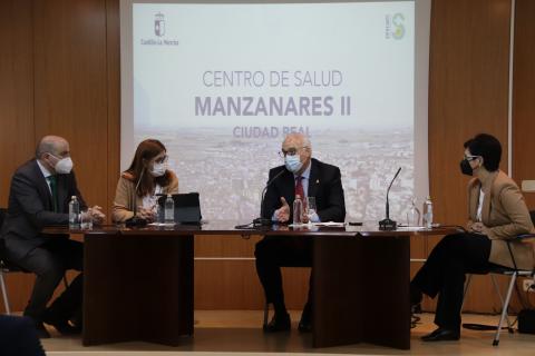 Julián Nieva durante la presentación del plan funcional