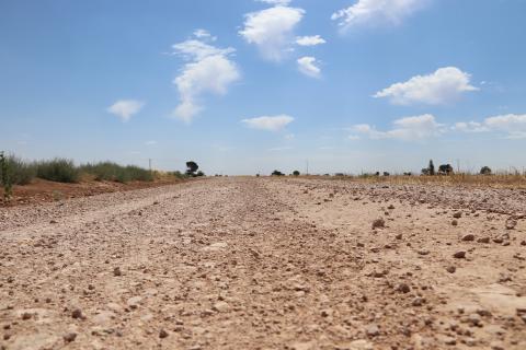 Camino del término municipal de Manzanares