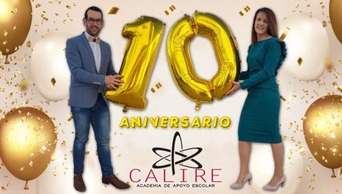10 aniversario de Calire