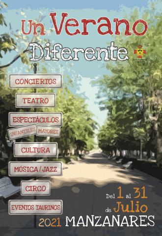 Cartel de Un verano diferente 