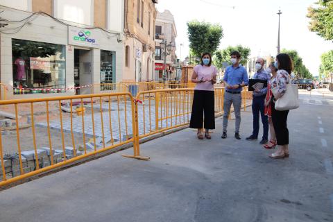 Reunión hostelería y empresas obras Gran Teatro