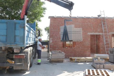 Visita a las obras del nuevo centro de día para mayores de 50 años del Centro Ocupacional