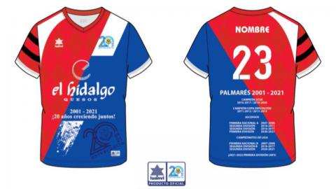 Camiseta conmemorativa del 20º aniversario del Manzanares FS