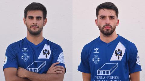 Juan Carlos Culebras y Vicente Pérez (Manzanares CF)