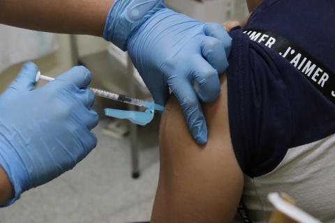 Vacunación contra la Covid en Manzanares