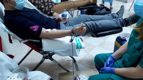 Donación de sangre en Manzanares