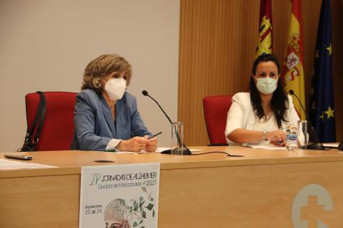 Mª Luisa Carcedo en las IV Jornadas de Alzheimer