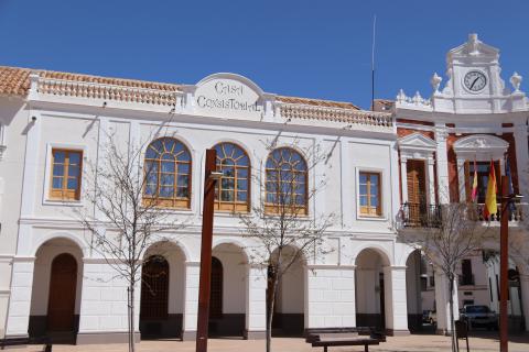 Exterior del salón de plenos