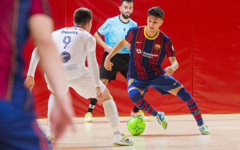 Barça B-Manzanares FS Quesos El Hidalgo (temporada 2020-21)