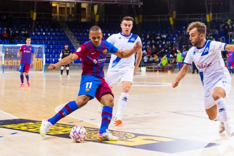 Barça-Manzanares FS Quesos El Hidalgo (Fotografía: FCBarcelona)