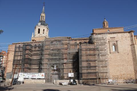 Obras de la iglesia de Nuestra Señora de la Asunción